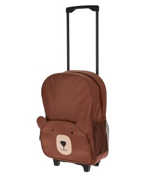 Product detail of PROWORLD Dětský kufr na kolečkách BEAR 29 x 40 cm hnědá KO-DG9000440hned