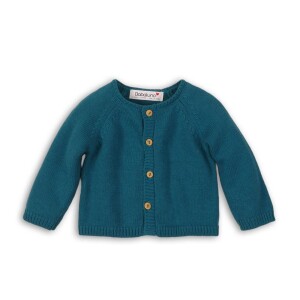 Product detail of Svetr dívčí celopropínací, Minoti, SQUIRREL 10, modrá - 80/86 | 12-18m