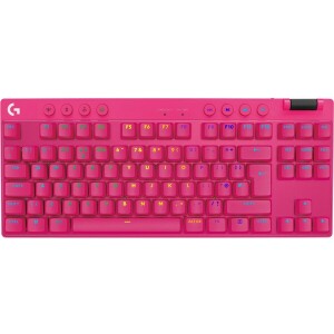 Product detail of Logitech Pro X TKL LIGHTSPEED herní klávesnice Tacktile (US) růžová