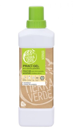 Product detail of Tierra Verde Prací gel z mýdlových ořechů pro citlivou pokožku 1 l