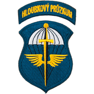 Product detail of Nášivka: HLOUBKOVÝ PRŮZKUM barevná