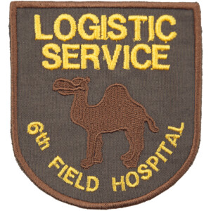 Product detail of Nášivka: LOGISTIC SERVICE 6th F.H. barevná
