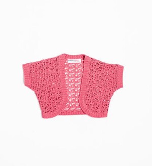 Product detail of Bolerko dívčí s krátkým rukávem, Minoti, daydream 6, růžová - 86/92 | 18-24m