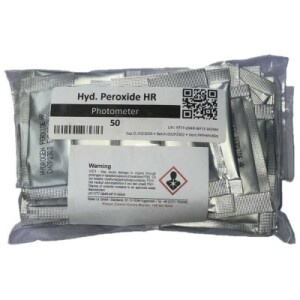 Product detail of Water I.D. prášek Hydrogen Peroxide HR (PP) pro měření peroxidu vodíku 50 sáčků