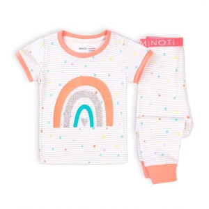 Product detail of Pyžamo dívčí s krátkým rukávem, Minoti, TG PYJ 6, růžová - 80/86 | 12-18m