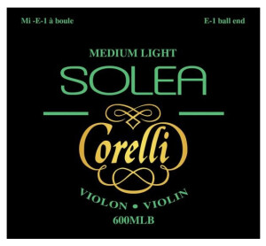 Product detail of Savarez 600MLB Corelli Solea Violin Set - Medium Light