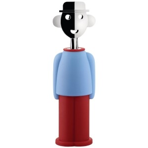 Product detail of Vývrtka  ALESSANDRO M., světle modrá / červená, Alessi