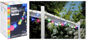 Product detail of HOMESTYLING Světelný řetěz venkovní LED PARTY barevná 80 LED KO-AX8779200