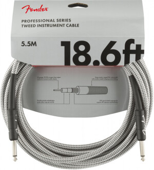 Product detail of Fender Professional Series 18,6 Instrument Cable White Tweed