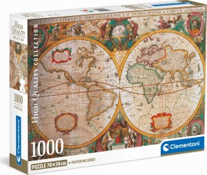 Product detail of Clementoni Puzzle 1000 Old map