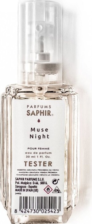 Product detail of SAPHIR - Muse Night Parfémovaná voda Velikost: 30 ml tester