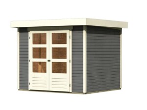 Product detail of Dřevěný domek KARIBU ASKOLA 3 (82902) šedý LG1761
