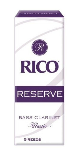 Product detail of Rico RER05305 Reserve Classic - Bass Clarinet Reeds 3.0+ - 5 Box