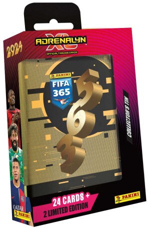 Product detail of PANINI FIFA 365 2023/2024 - ADRENALYN - plechová krabička (pocket)