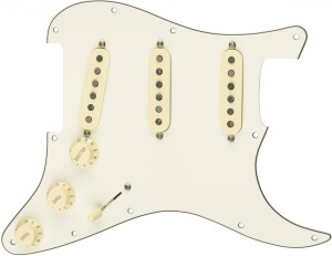 Product detail of Fender Pre-Wired Stratocaster Pickguard, Custom '69 SSS - White