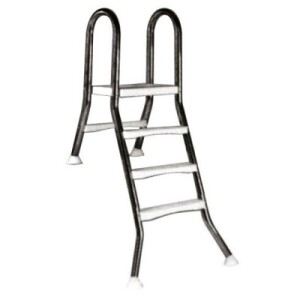 Product detail of VágnerPool žebřík ESP pro nezapuštěné bazény, 3+1 stupeň, pro bazény 1 m výšky, AISI 304