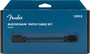 Product detail of Fender Blockchain Patch Cable Kit, Black, Large