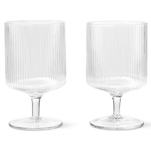Product detail of Sklenice na víno RIPPLE 270 ml, sada 2 ks, čirá, ferm LIVING