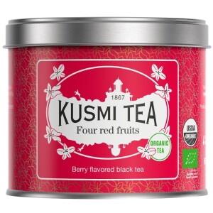 Product detail of Černý čaj FOUR RED FRUITS, 100 g plechovka, Kusmi Tea