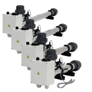 Product detail of VágnerPool elektrické topení pro bazény a vířivky EOVk-3, 3 kW 230 V, nerez, s el. průtokovou klapkou