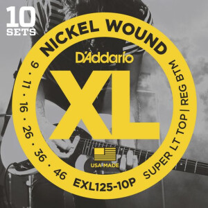 Product detail of D'Addario EXL125-10P