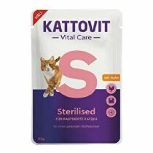 Product detail of Kattovit Cat Vital Care Sterilized kuře kapsa 85g + Množstevní sleva