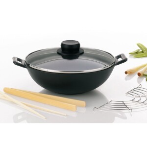 Product detail of KELA WOK pánev MINI 24 cm litinový 5-dílný set KL-77747