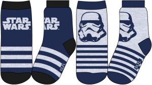 Product detail of Star-Wars licence Chlapecké ponožky - Star Wars 52344997, světle šedá/ tmavě modrá Barva: Mix barev, Velikost: 23-26