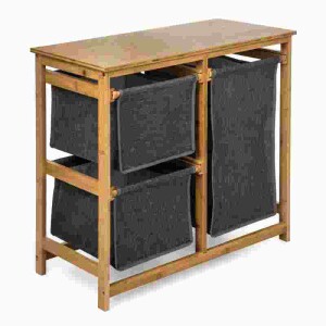 Product detail of G21 Koš na prádlo G21 38 l s úložnými boxy, bambusový G21-6355512