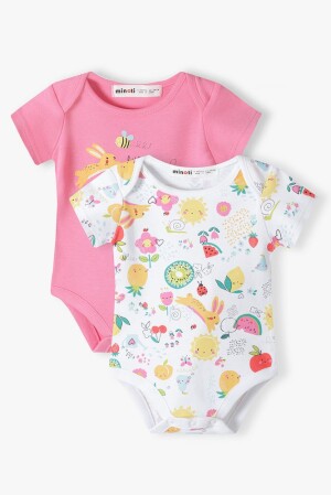 Product detail of Body kojenecké 2pack, Minoti, tulip 7, Holka - 50/56 | NB