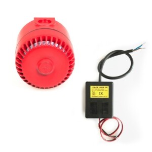 Product detail of Aseko výstražná siréna 9-28Vdc, 80-110dB, 32mA včetně trafa na 230Vac
