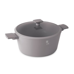 Product detail of BERLINGERHAUS Kastrol s titanovým povrchem a poklicí 30 cm Taupe Collection BH-8103