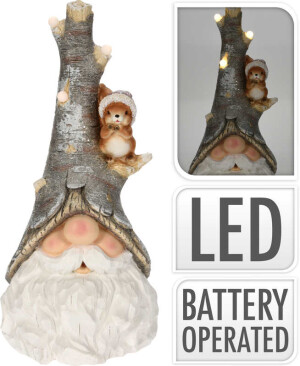Product detail of HOMESTYLING Vánoční dekorace skřítek s LED osvětlením 57 cm KO-APF477020