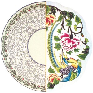 Product detail of Prostírání HYBRID TEODORA 37 cm, Seletti