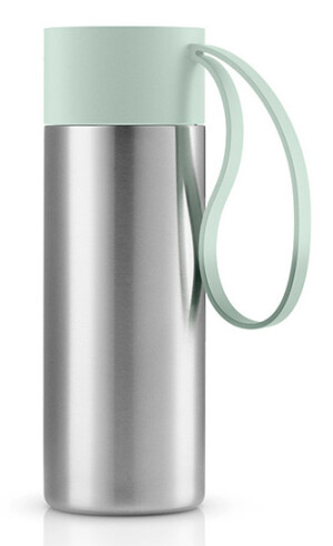 Product detail of EVA SOLO Nerezový termohrnek to go 0,35 l s  šalvějově zeleným řemínkem