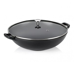 Product detail of KELA Wok s poklicí litinový CALIDO 36 cm černá KL-12475