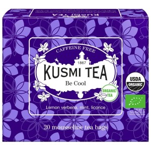 Product detail of Bylinný čaj BE COOL, 20 mušelínových sáčků, Kusmi Tea