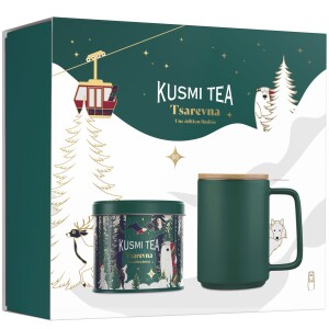 Product detail of Černý čaj TSAREVNA 2024, 120 g plechovka + hrnek, Kusmi Tea