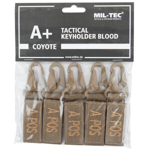 Product detail of Klíčenka taktická A POS [sada 5 ks] okrová