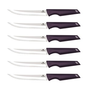 Product detail of BERLINGERHAUS Sada steakových nožů 6 ks Purple Eclipse Collection BH-2789
