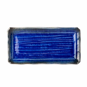 Product detail of Talíř na sushi a sashimi COBALT BLUE 43 x 22,5 cm, MIJ