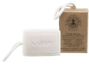 Product detail of Natava Tuhé mýdlo koupelové a sprchové - Extrakt protěž alpská 100 g