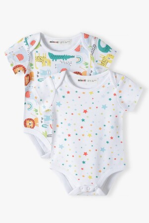 Product detail of Body kojenecké 2pack, Minoti, savanah 4, Unisex - 50/56 | NB