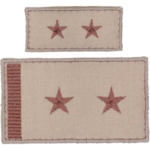 Product detail of Nášivka: Hodnost AČR Podplukovník béžová malá