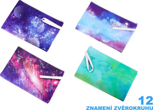 Product detail of Složka se zipem A4 - Zodiac