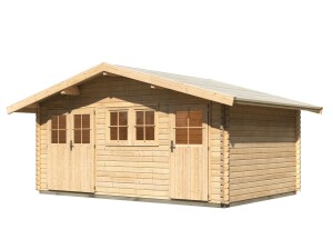 Product detail of Dřevěný domek KARIBU LAGOR 2 (44984) natur LG1783