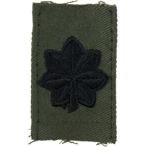Product detail of Nášivka: Hodnost US ARMY límcová Lieutenant Colonel olivová | černá