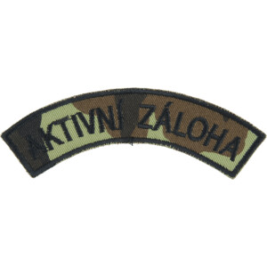 Product detail of Nášivka: AKTIVNÍ ZÁLOHA [bsz] vz. 95 zelený