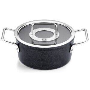Product detail of Vysoký kastrol ADAMANT 20 cm, černá, hliník, Fissler