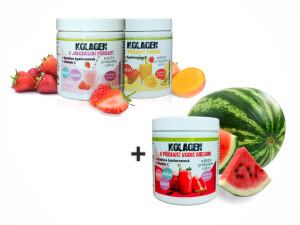 Product detail of Bio-Detox Kolageny s příchutí MANGO, JAHODA + VODNÍ MELOUN ZDARMA
